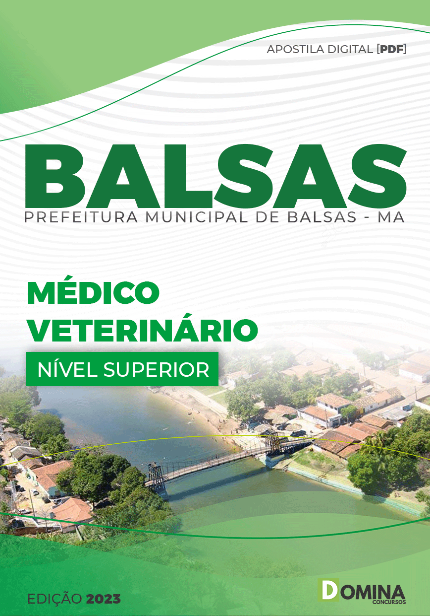 Apostila Concurso Pref Balsas MA 2023 Médico Veterinário