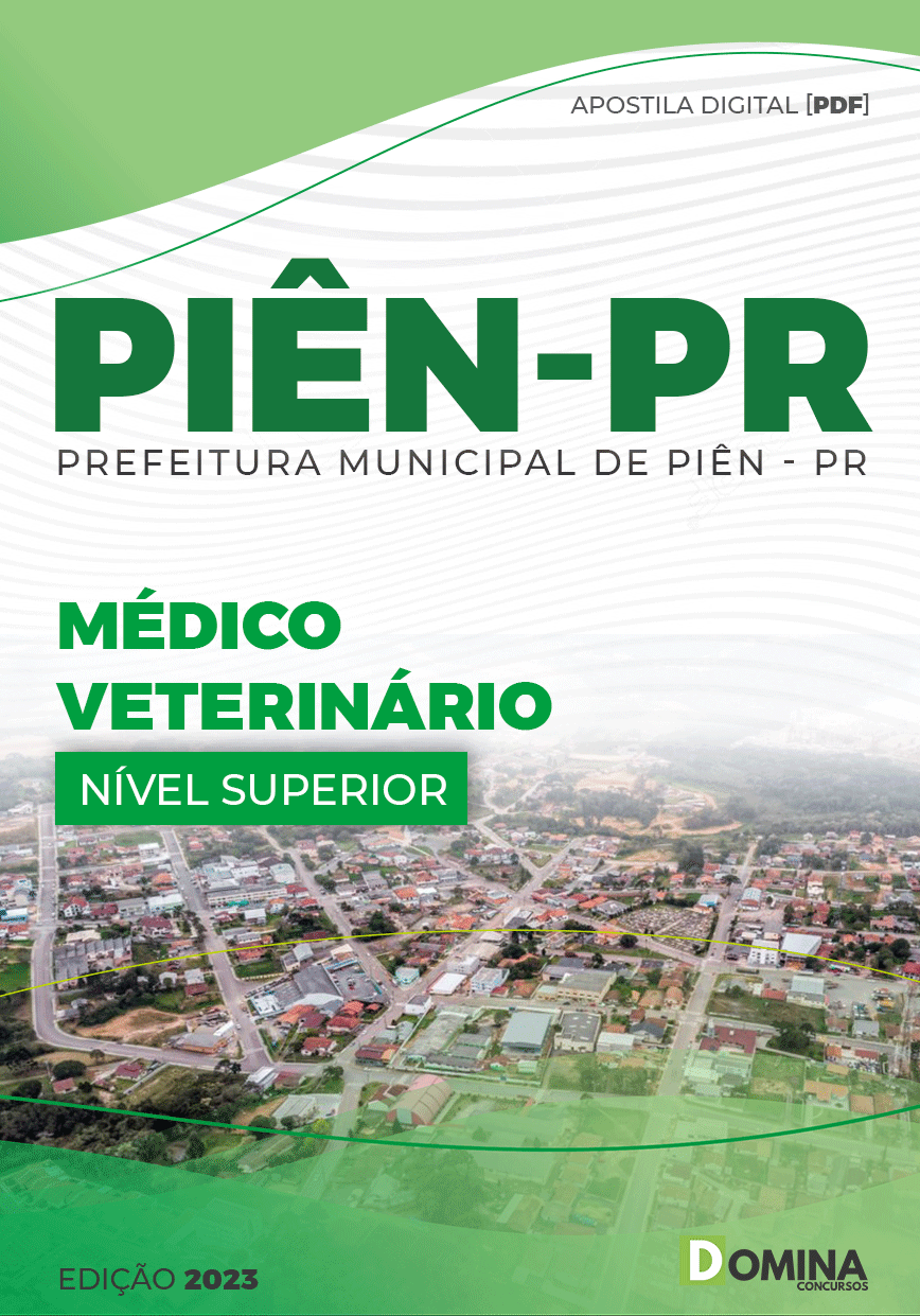 Apostila Concurso Pref PIÊN PR 2023 Médico Veterinário