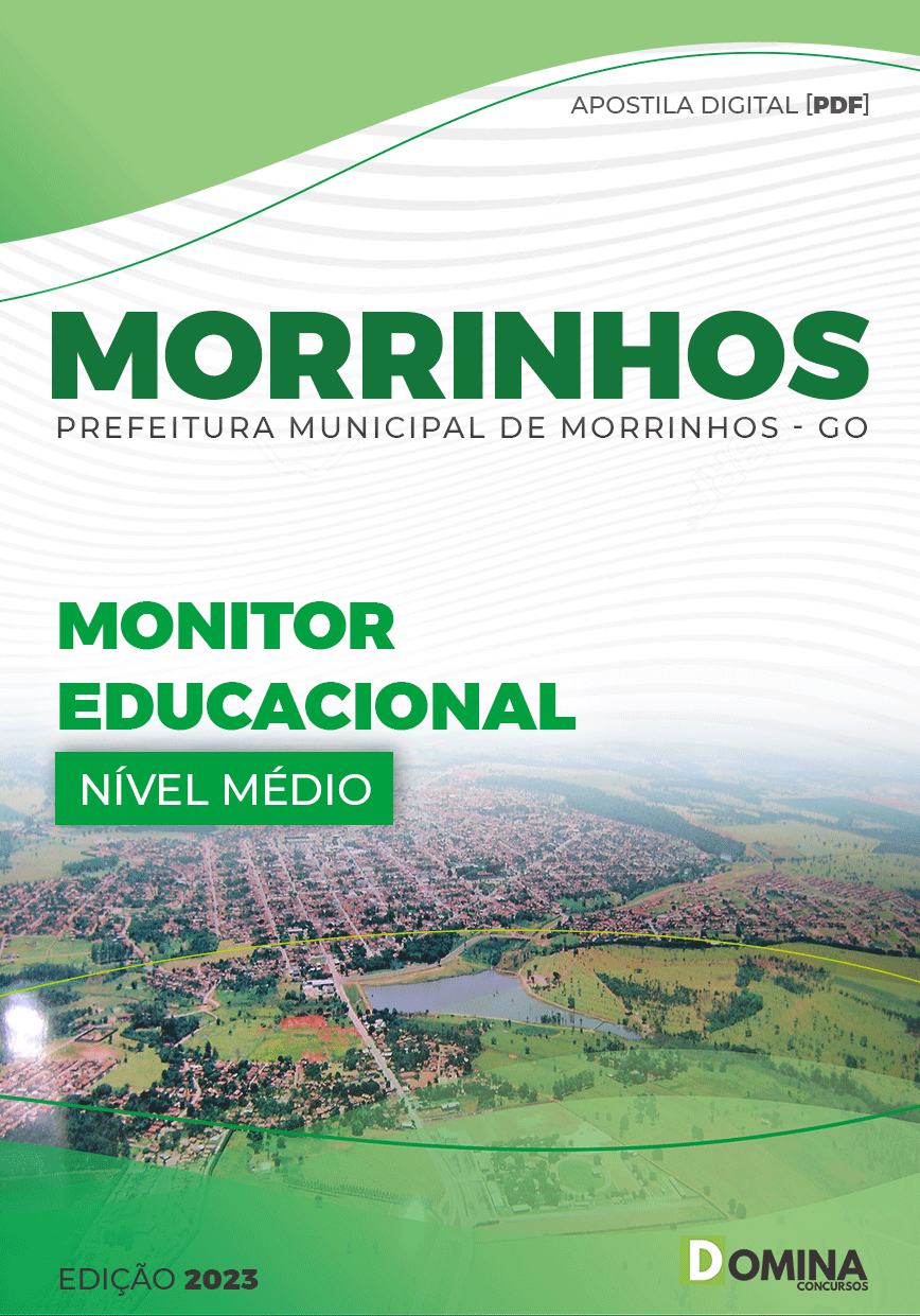 Apostila Digital Pref Morrinhos GO 2023 Monitor Educacional