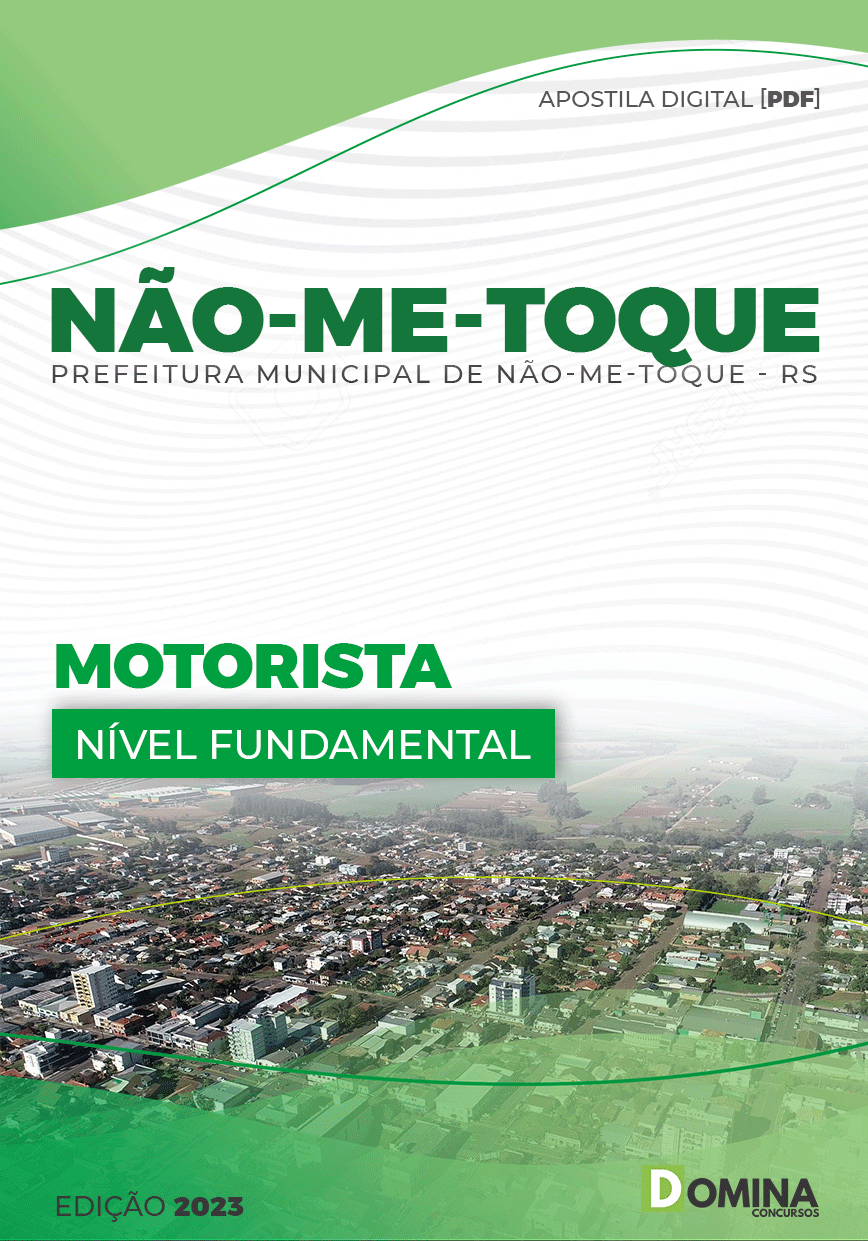 Apostila Digital Pref Não Me Toque RS 2023 Motorista