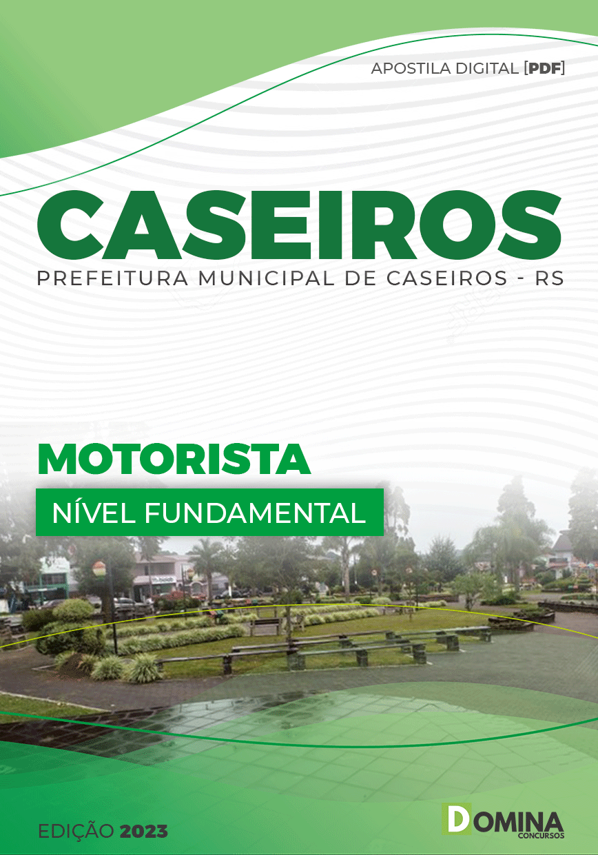 Apostila Concurso Pref Caseiros RS 2023 Motorista