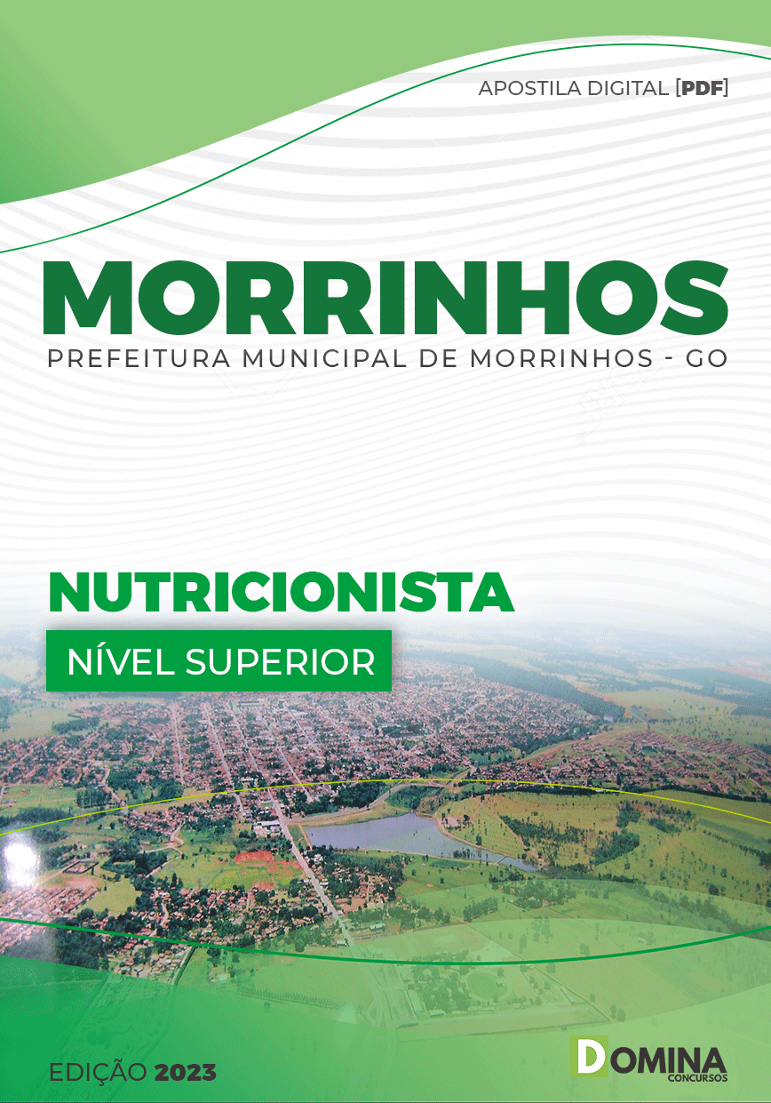 Apostila Concurso Pref Morrinhos GO 2023 Nutricionista