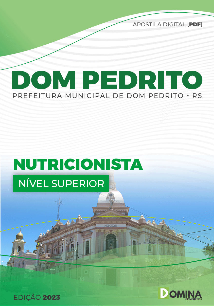 Apostila Concurso Pref Dom Pedrito RS 2023 Nutricionista