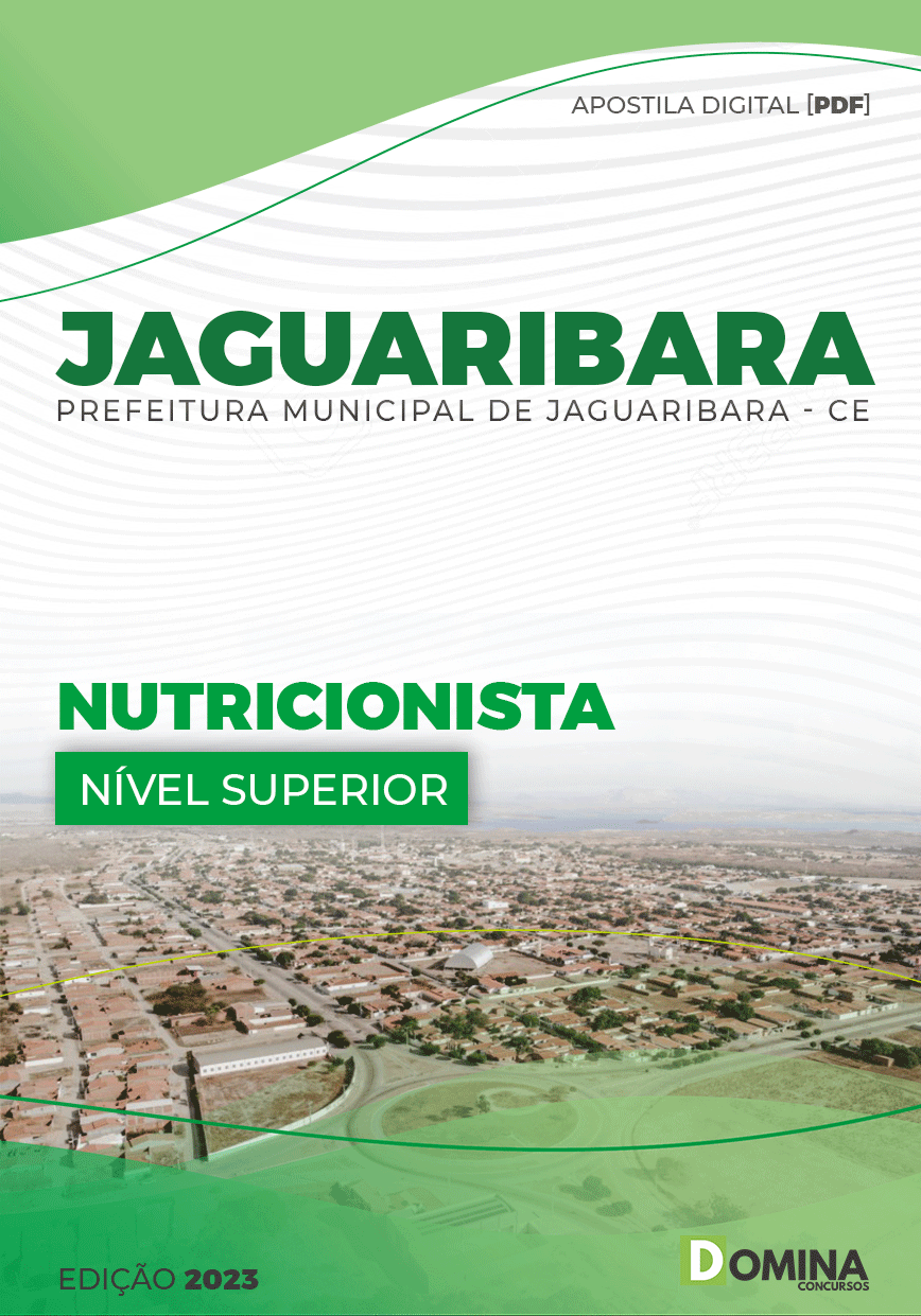 Apostila Concurso Pref Jaguaribara CE 2023 Nutricionista