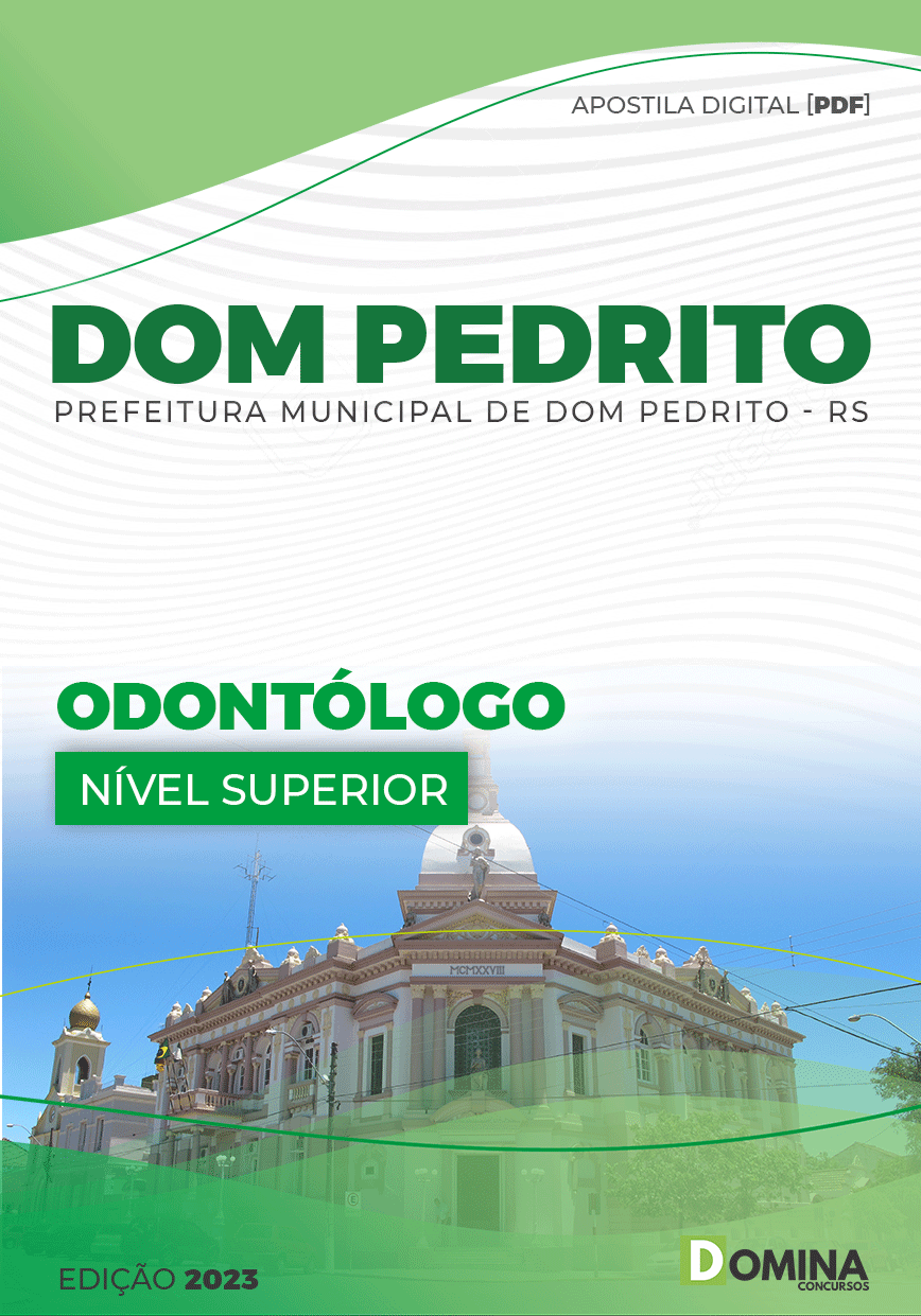 Apostila Concurso Pref Dom Pedrito RS 2023 Odontólogo