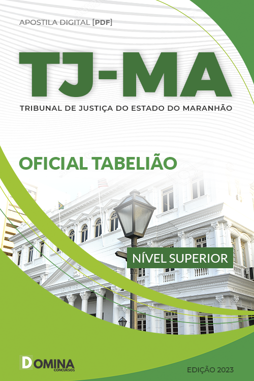 Apostila Digital Concurso TJ MA 2023 Oficial Tabelião