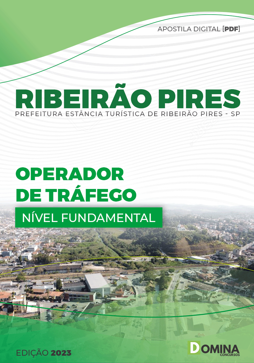 Apostila Pref Ribeirão Pires SP 2023 Operador Trafego