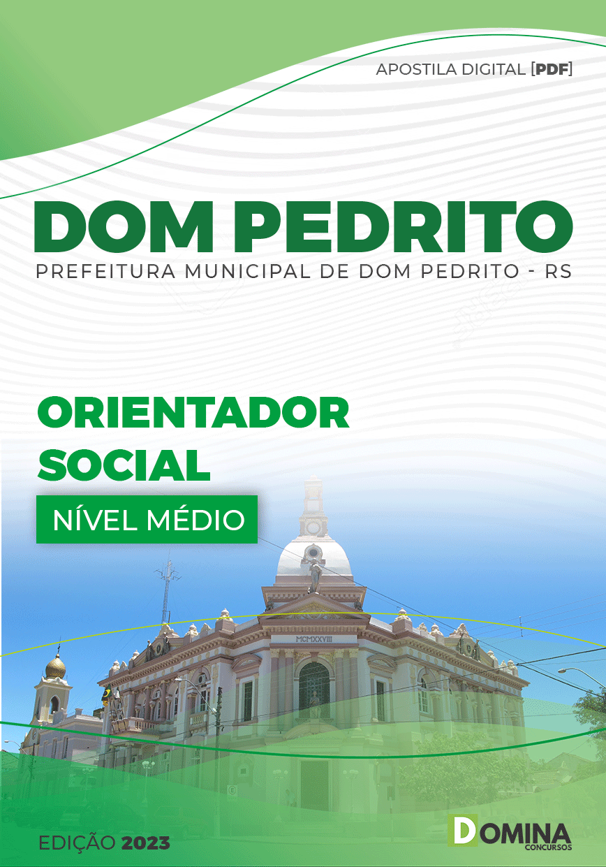 Apostila Digital Pref Dom Pedrito RS 2023 Orientador Social