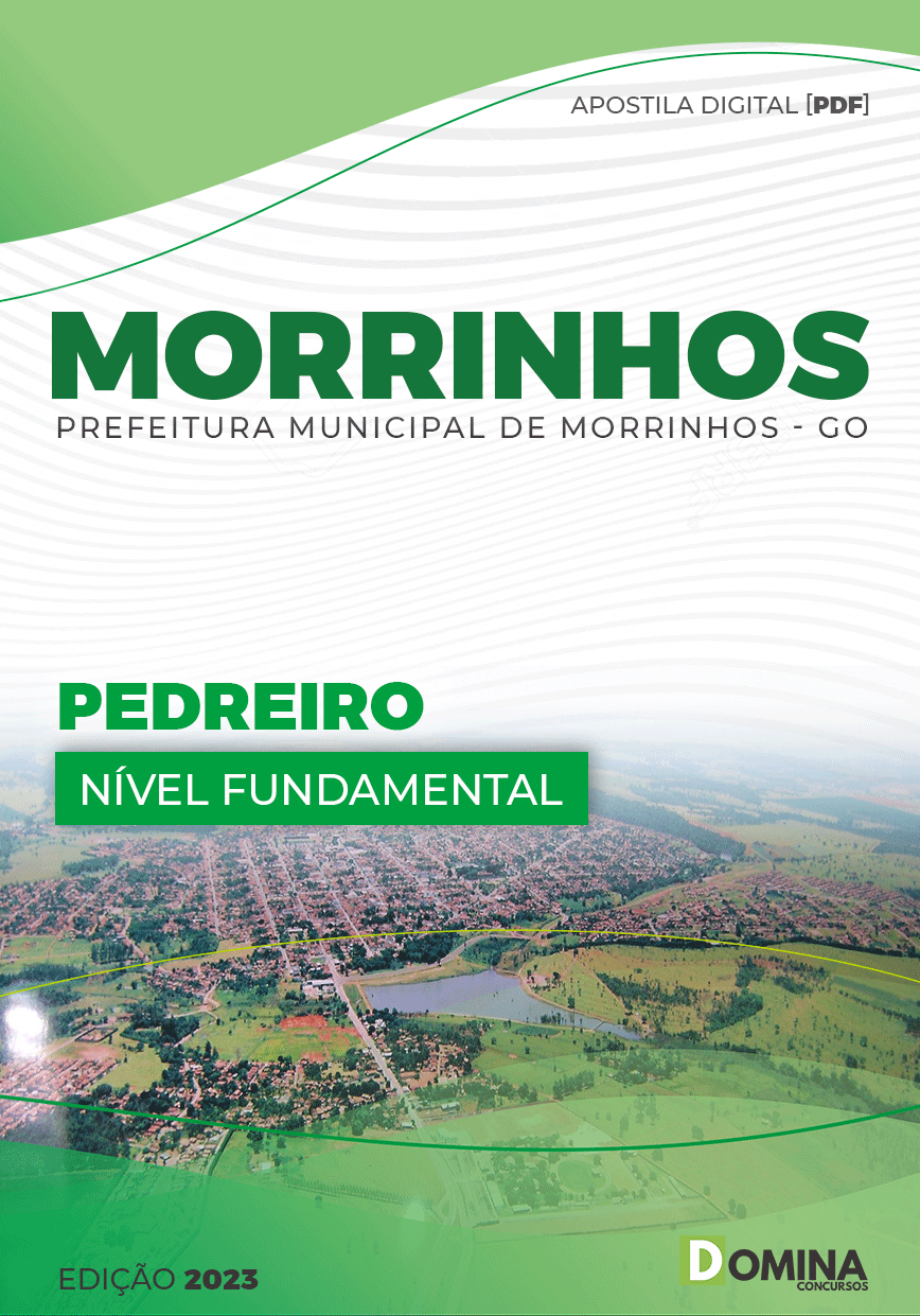 Apostila Concurso Pref Morrinhos GO 2023 Pedreiro