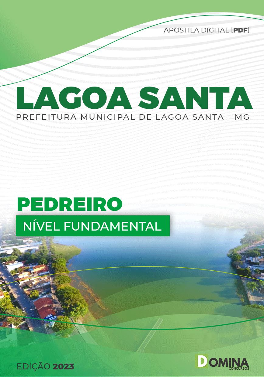 Apostila Digital Pref Lagoa Santa GO 2023 Pedreiro