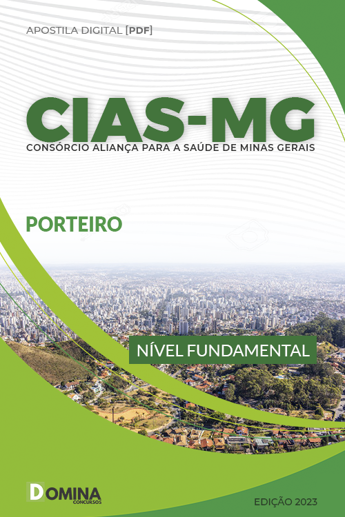 Apostila Digital Concurso CIAS MG 2023 Porteiro
