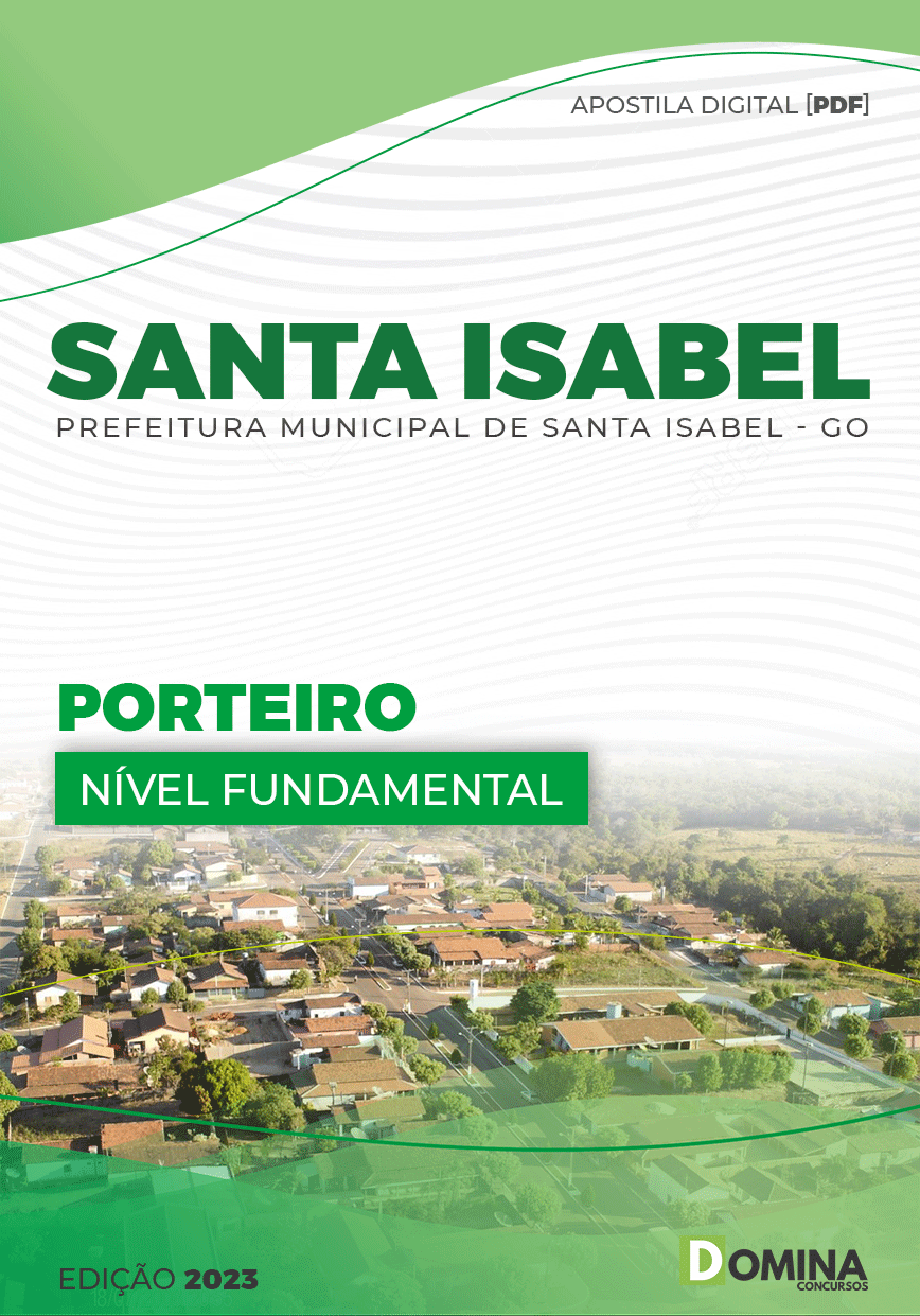 Apostila Concurso Pref Santa Isabel GO 2023 Porteiro