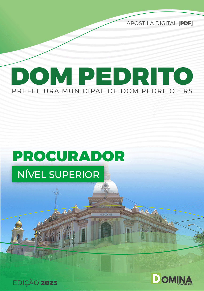Apostila Concurso Pref Dom Pedrito RS 2023 Procurador