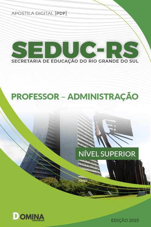 Apostila Digital SEDUC RS 2023 Professor Administração