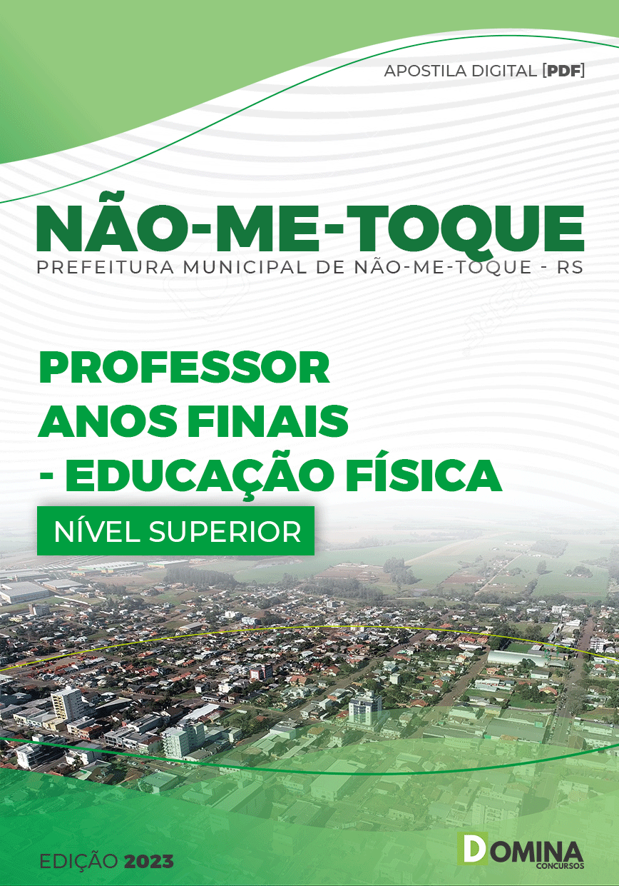 Apostila Pref Não Me Toque RS 2023 Professor Educação Física