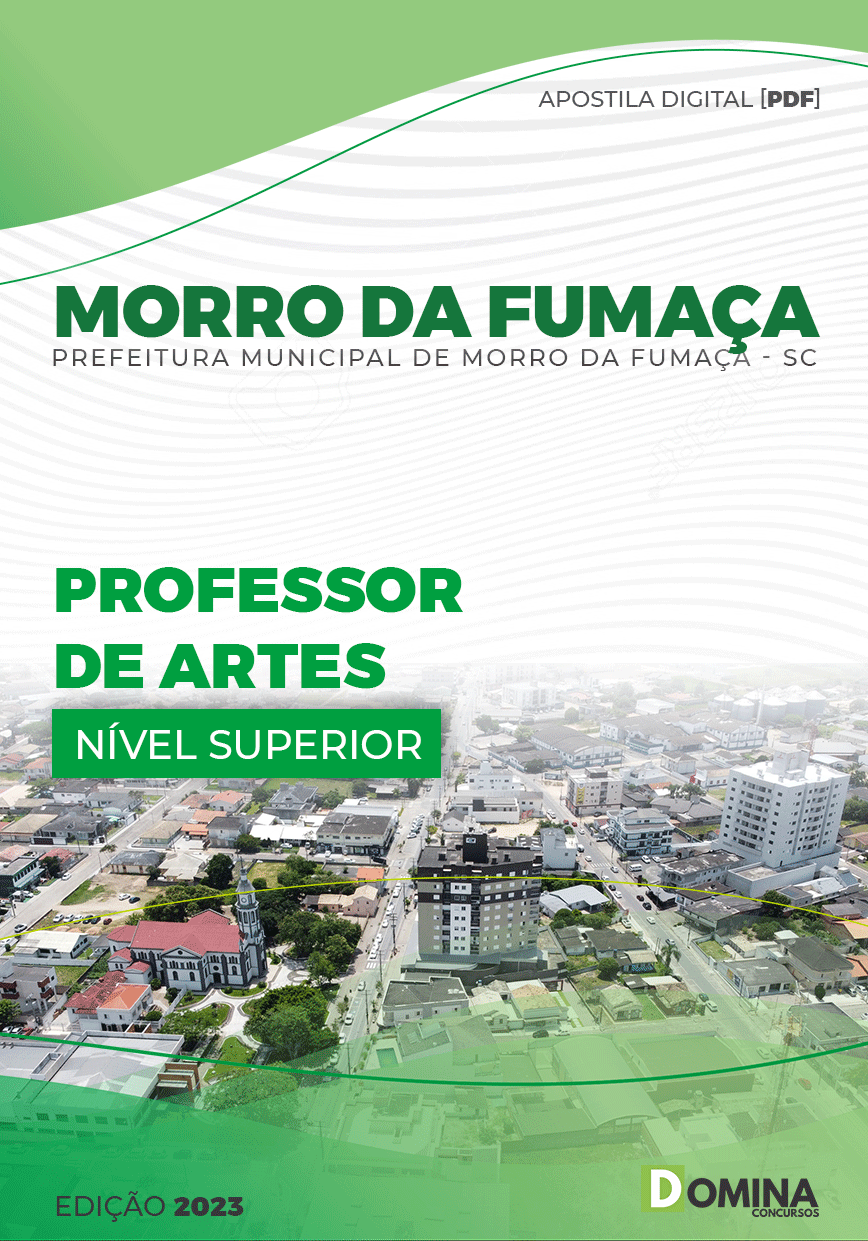 Apostila Pref Morro da Fumaça SC 2023 Professor Artes