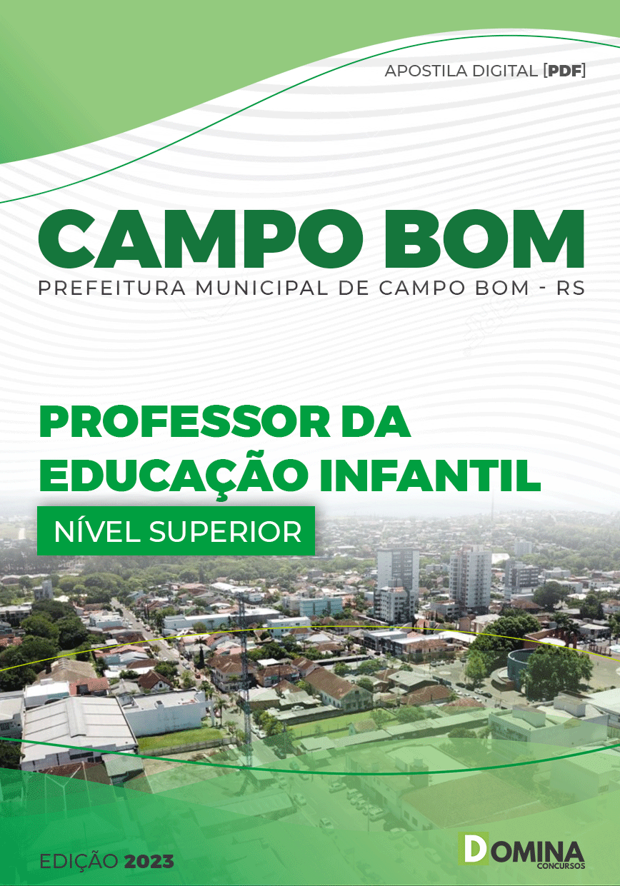 Apostila Pref Campo Bom RS 2023 Professor Educação Infantil