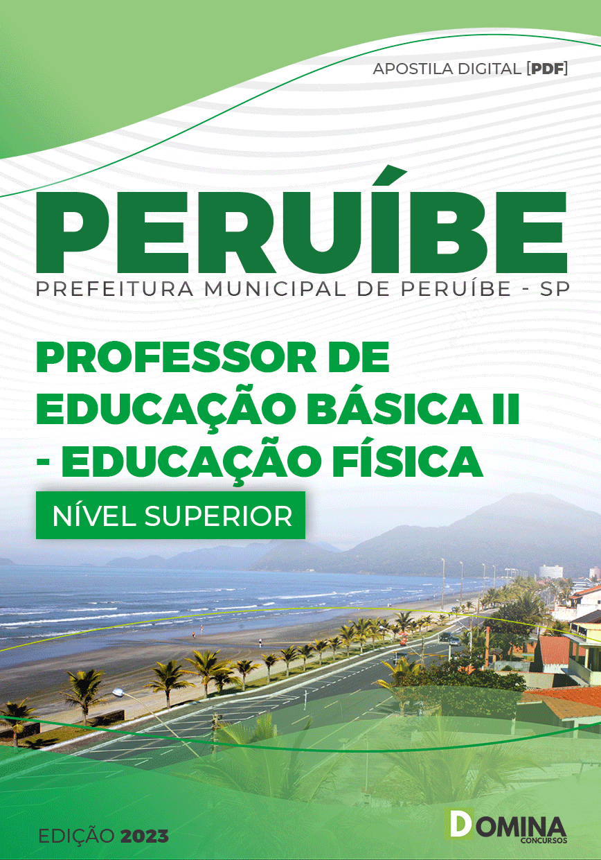 Apostila Pref Peruíbe SP 2023 Professor Educ Básica II Educação Física