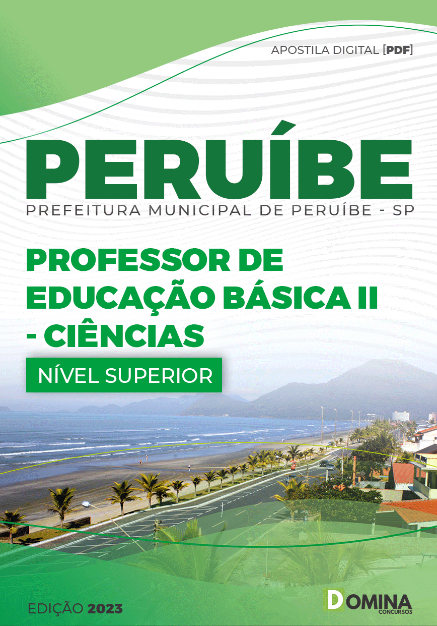 Apostila Pref Peruíbe SP 2023 Professor Educação Básica II Ciências