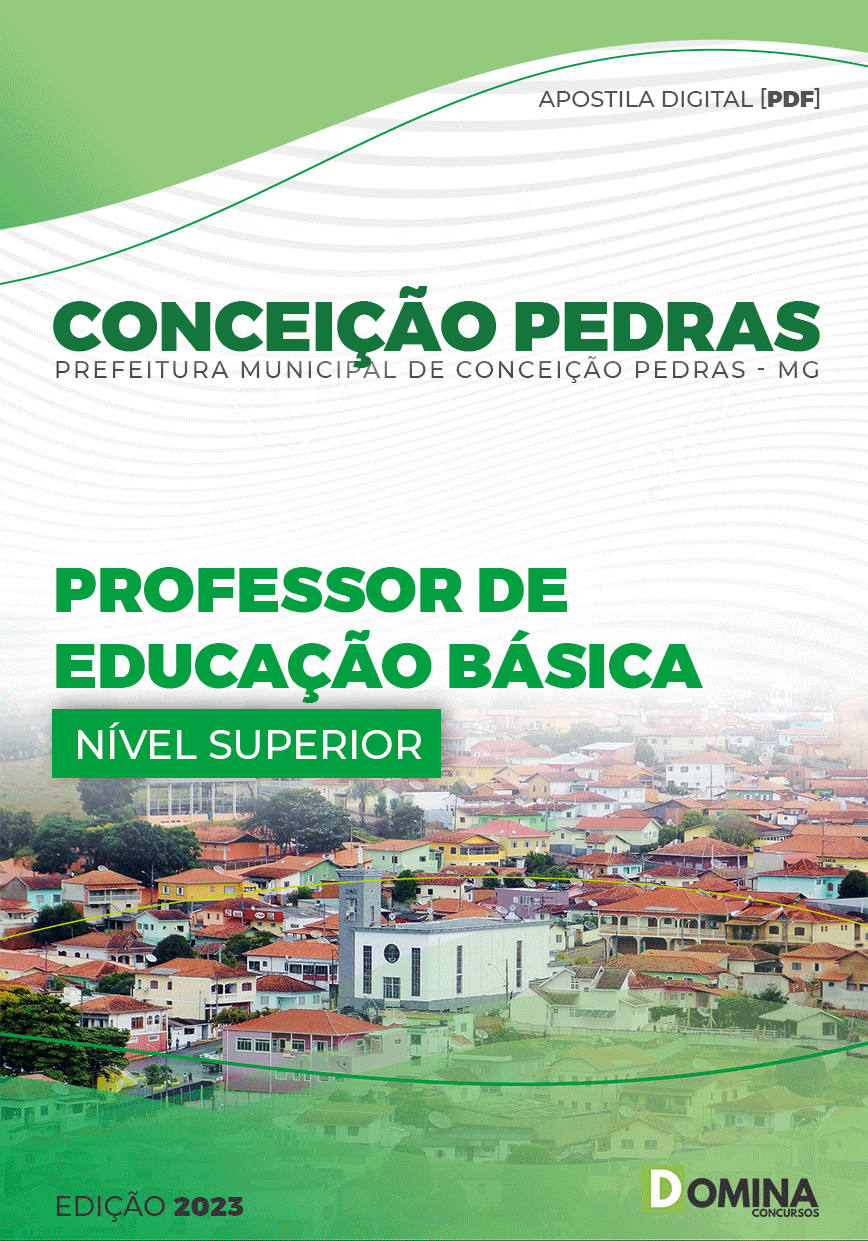 Apostila Pref Conceição Pedras MG 2023 Professor Educação Básica