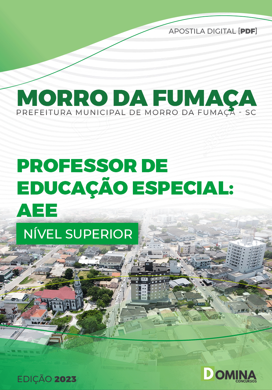 Apostila Pref Morro da Fumaça SC 2023 Professor Educação Especial AEE