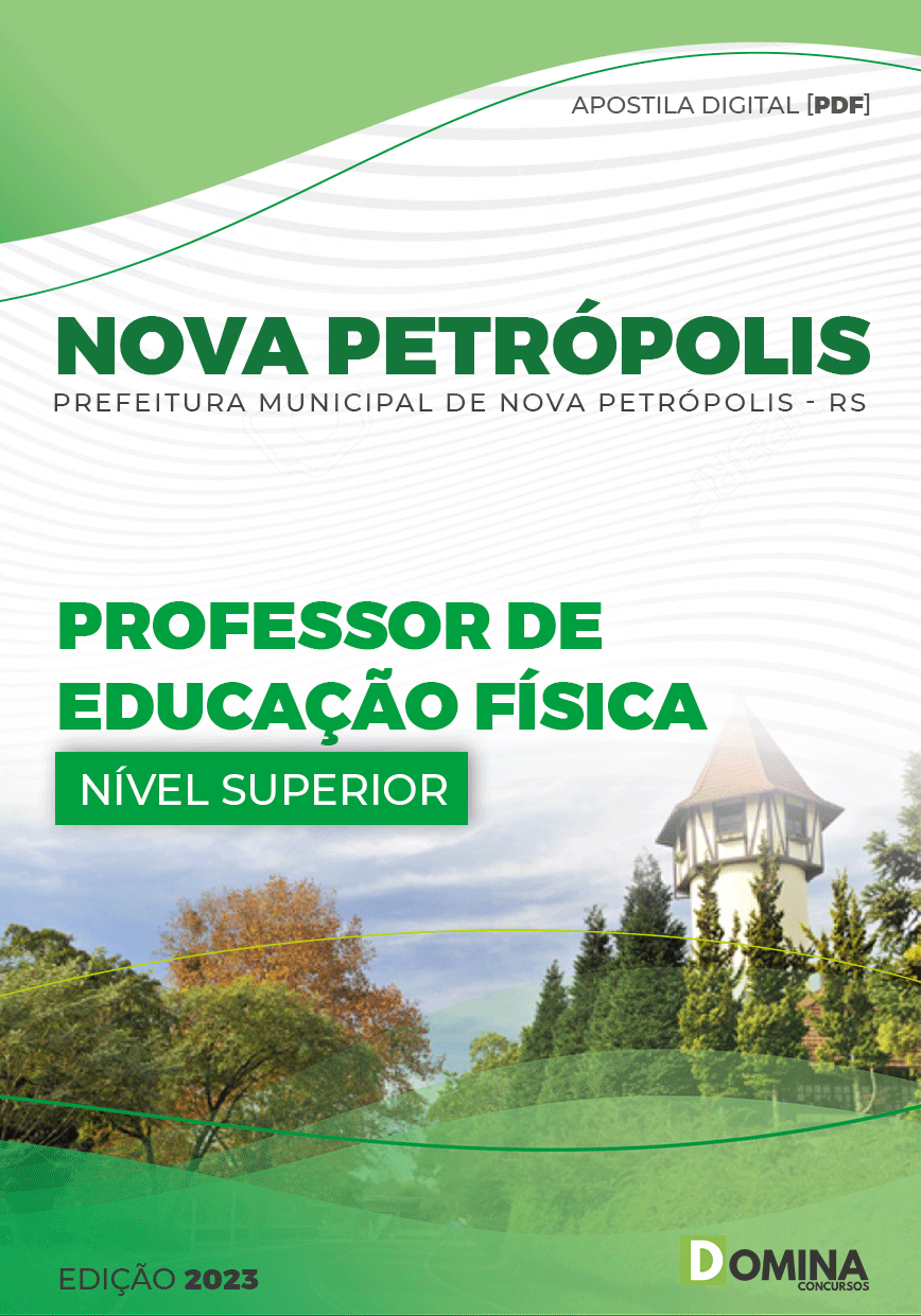 Apostila Pref Nova Petrópolis RS 2023 Professor Educação Física
