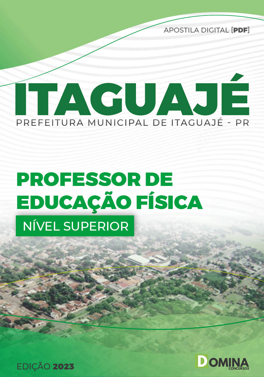 Apostila Pref Itaguajé PR 2023 Professor Educação Física