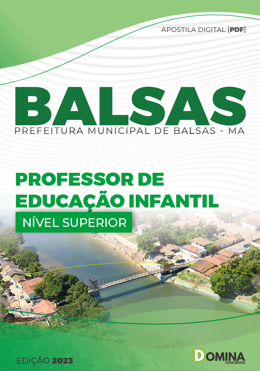 Apostila Pref Balsas MA 2023 Professor Educação Infantil