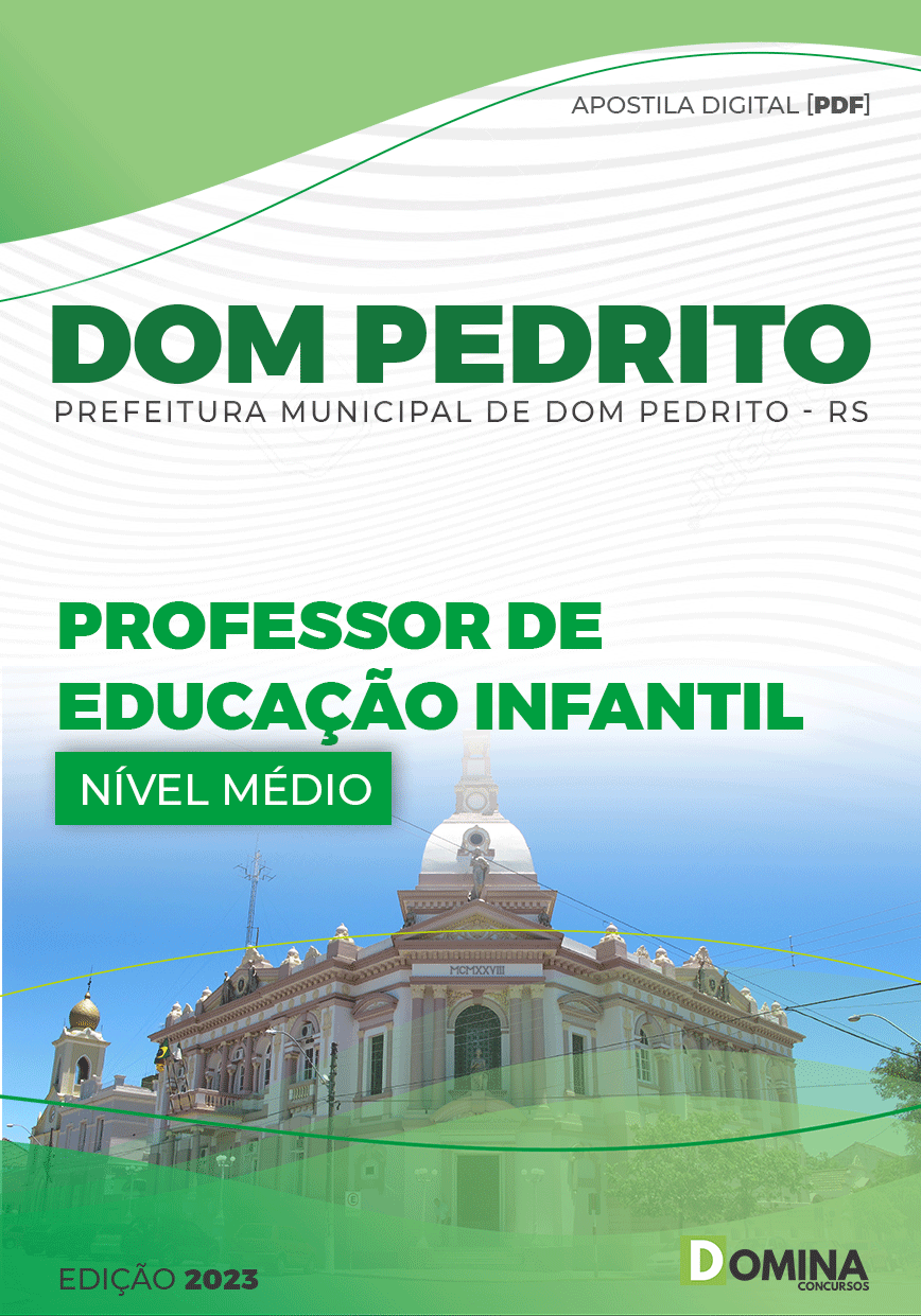 Apostila Pref Dom Pedrito RS 2023 Professor Educação Infantil