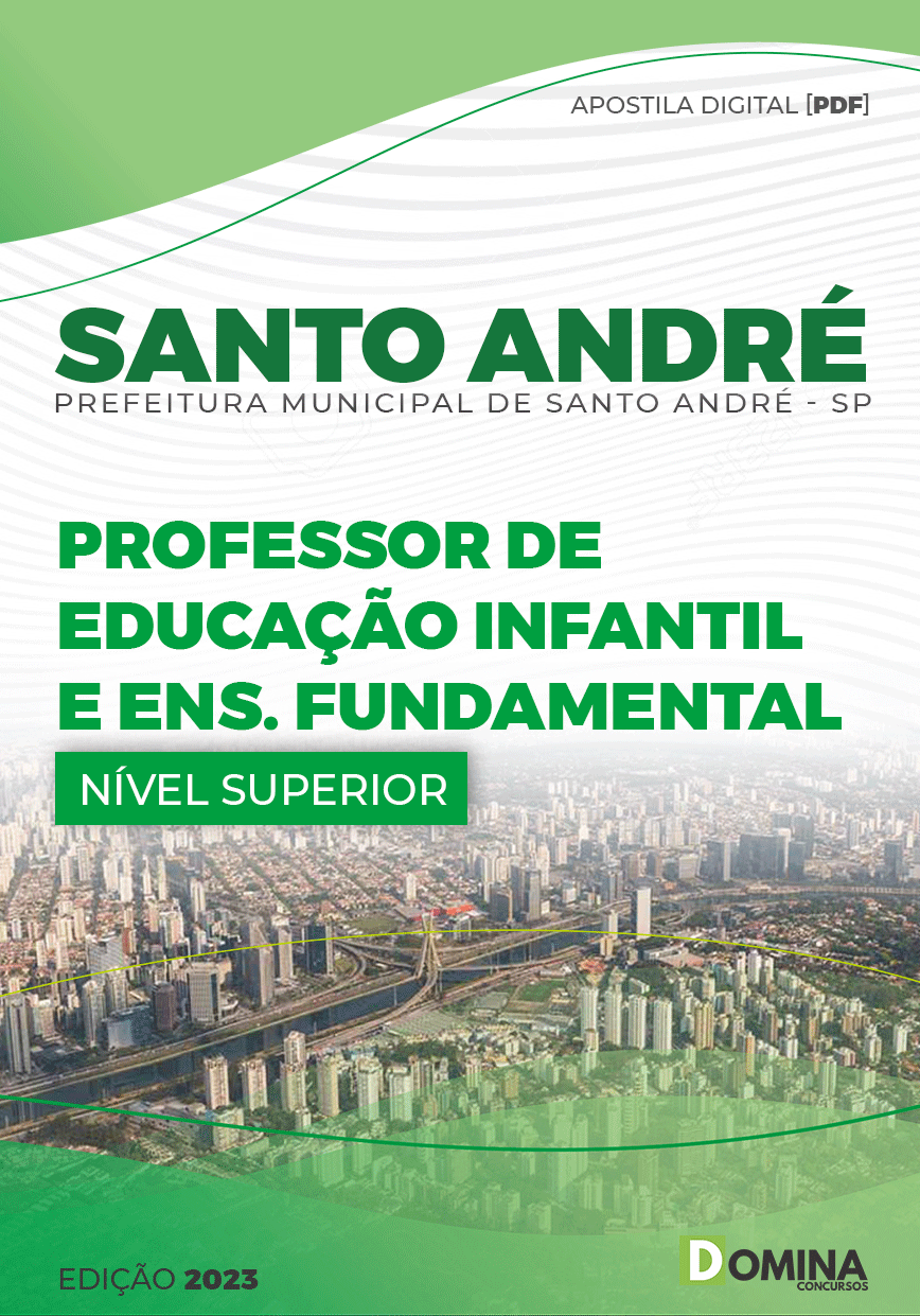 Apostila Pref Santo André SP 2023 Professor Educação Infantil