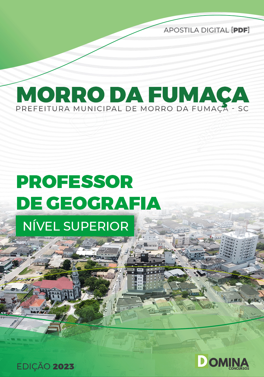 Apostila Pref Morro da Fumaça SC 2023 Professor Geografia