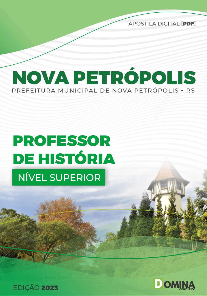 Apostila Pref Nova Petrópolis RS 2023 Professor História