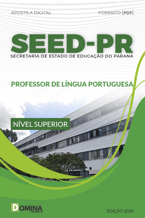 Apostila Concurso SEED PR 2023 Professor Língua Portuguesa