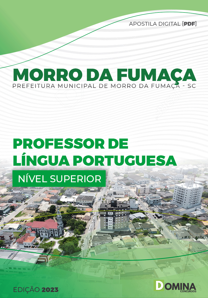 Apostila Pref Morro da Fumaça SC 2023 Professor Língua Portuguesa