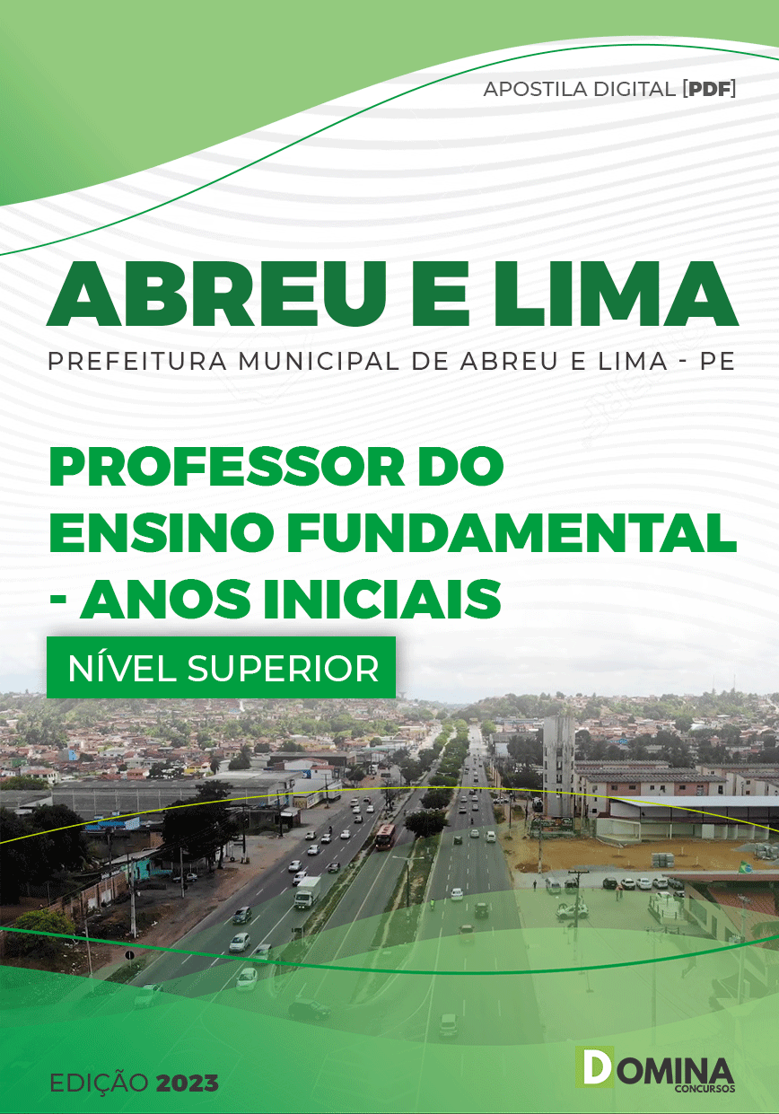 Apostila Pref Abreu Lima PE 2023 Professor Ensino Fundamental