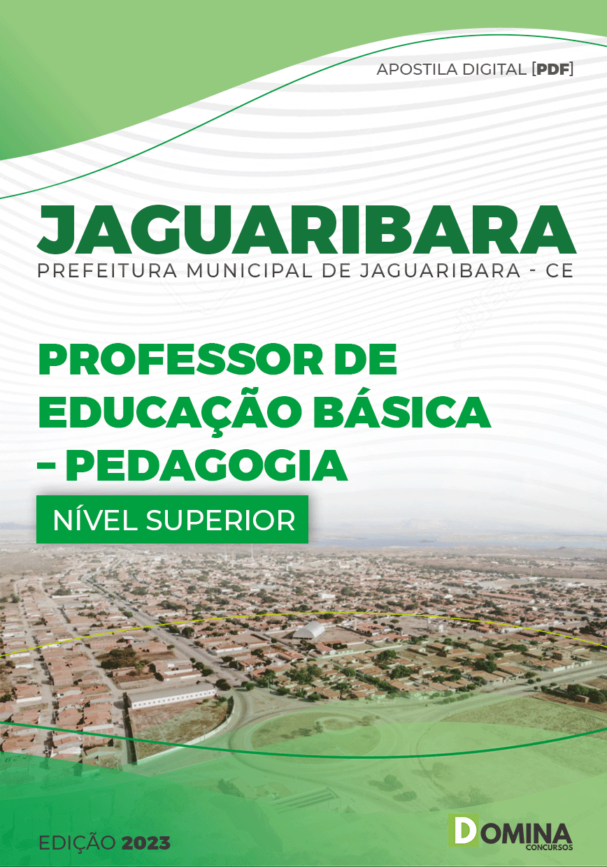 Apostila Pref Jaguaribara CE 2023 Professor EB Pedagogia