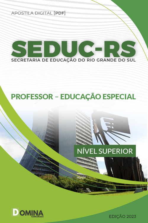 Apostila Digital SEDUC RS 2023 Professor Educação Especial