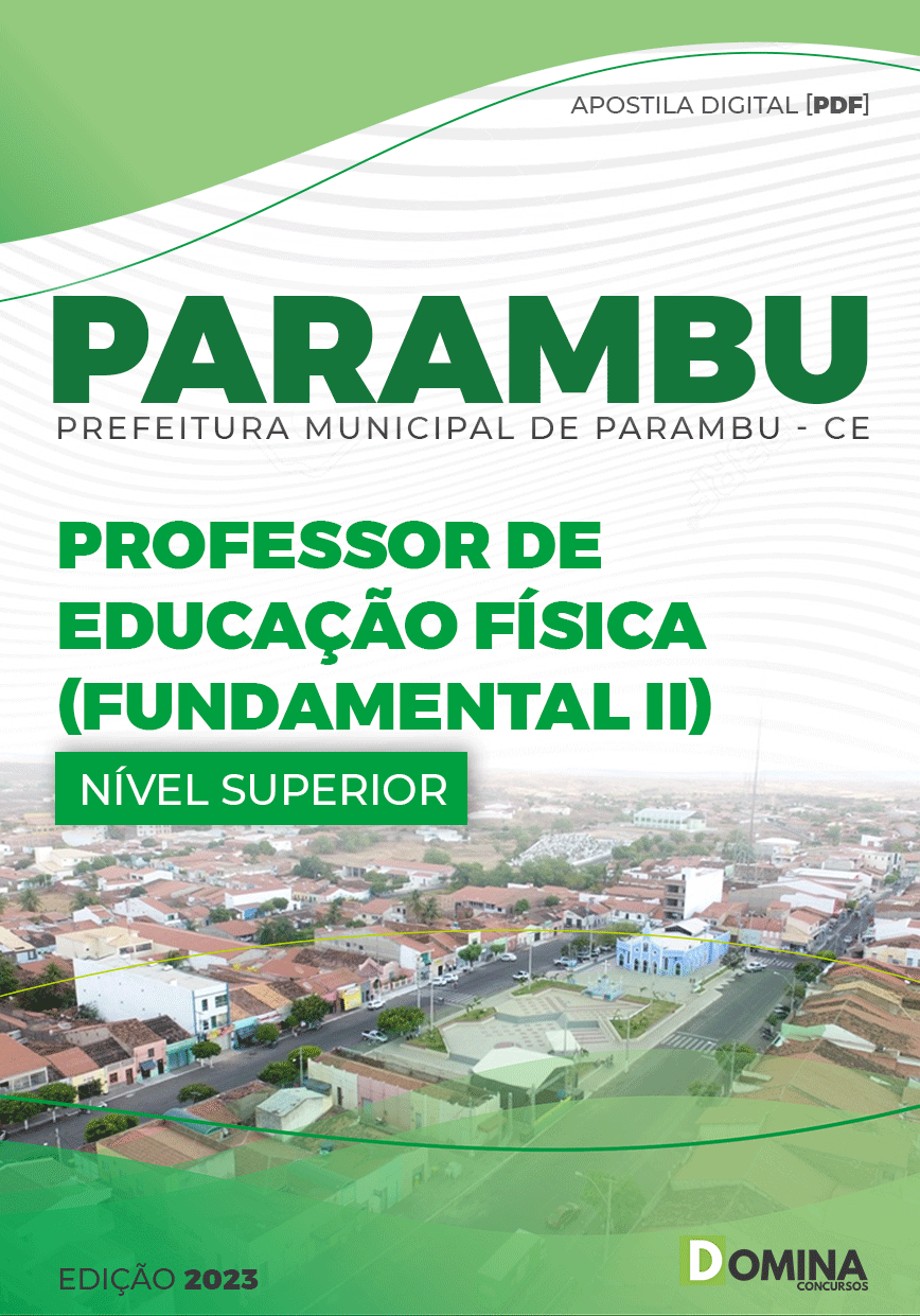 Apostila Pref Parambu CE 2023 Professor Fund II Educação Física