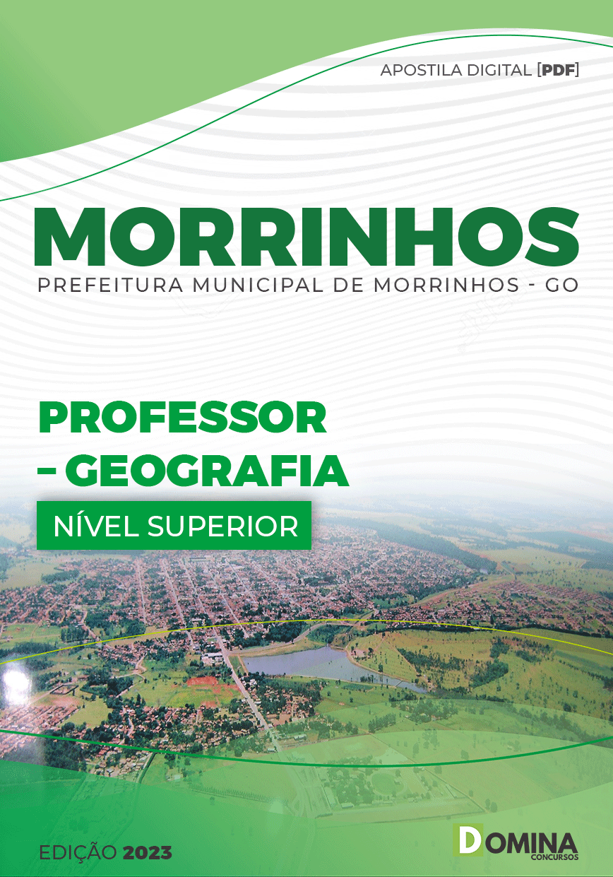 Apostila Digital Pref Morrinhos GO 2023 Professor Geografia