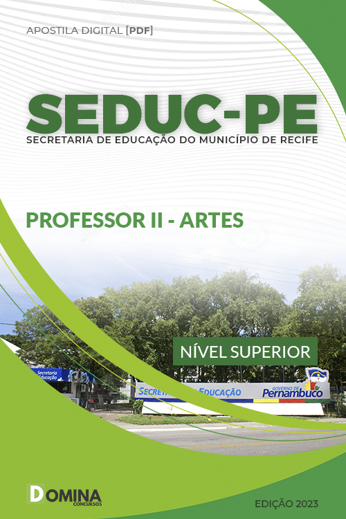 Apostila Concurso SEDUC PE 2023 Professor II Artes