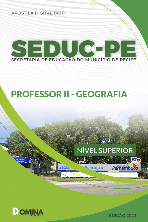 Apostila Concurso SEDUC PE 2023 Professor II Geografia