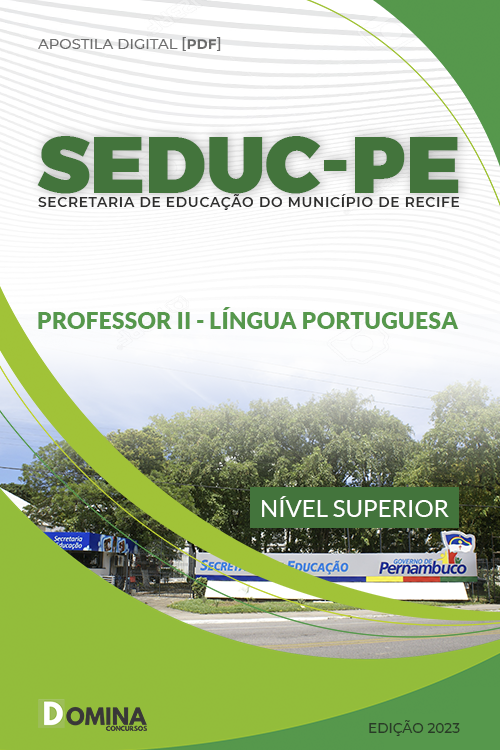 Apostila SEDUC PE 2023 Professor II Língua Portuguesa