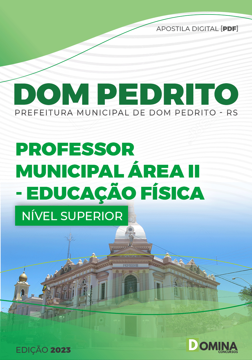 Apostila Pref Dom Pedrito RS 2023 Professor II Educação Física