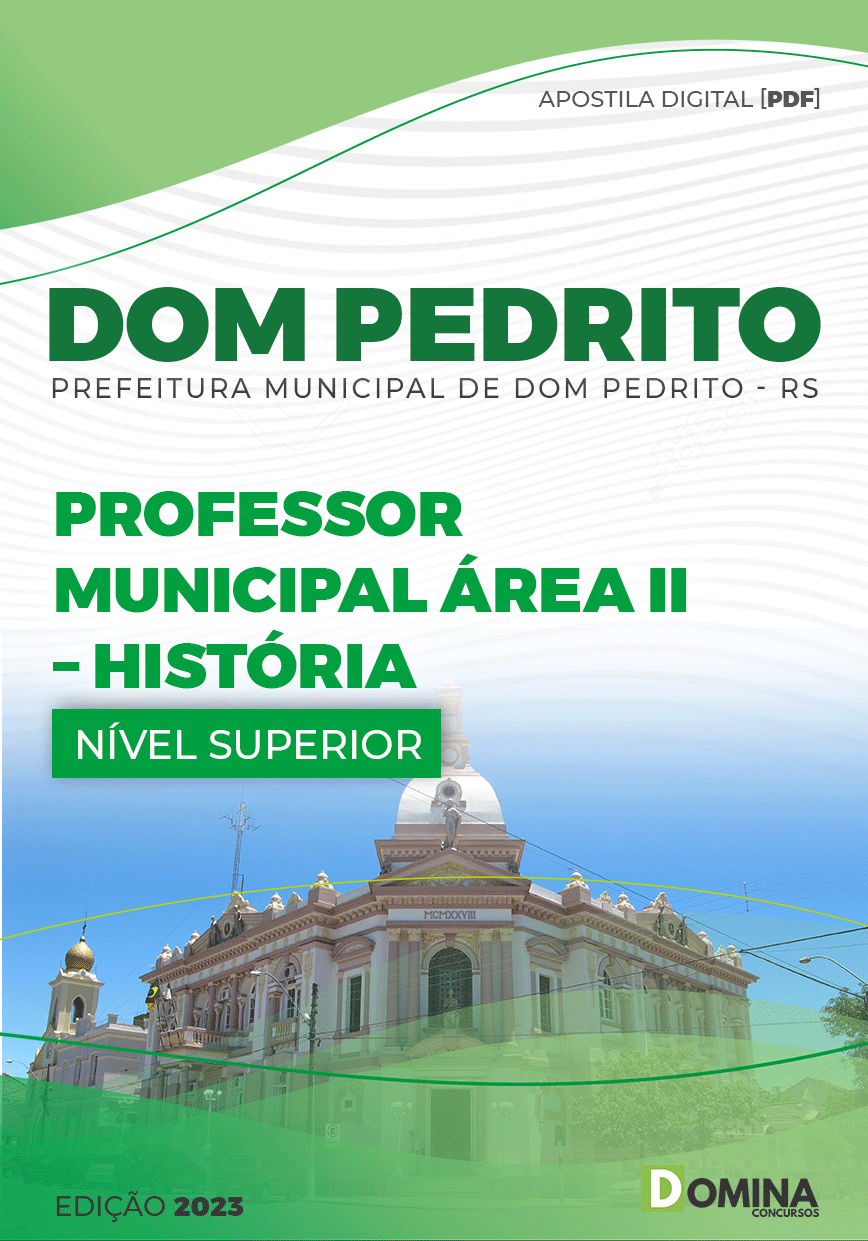 Apostila Pref Dom Pedrito RS 2023 Professor II História