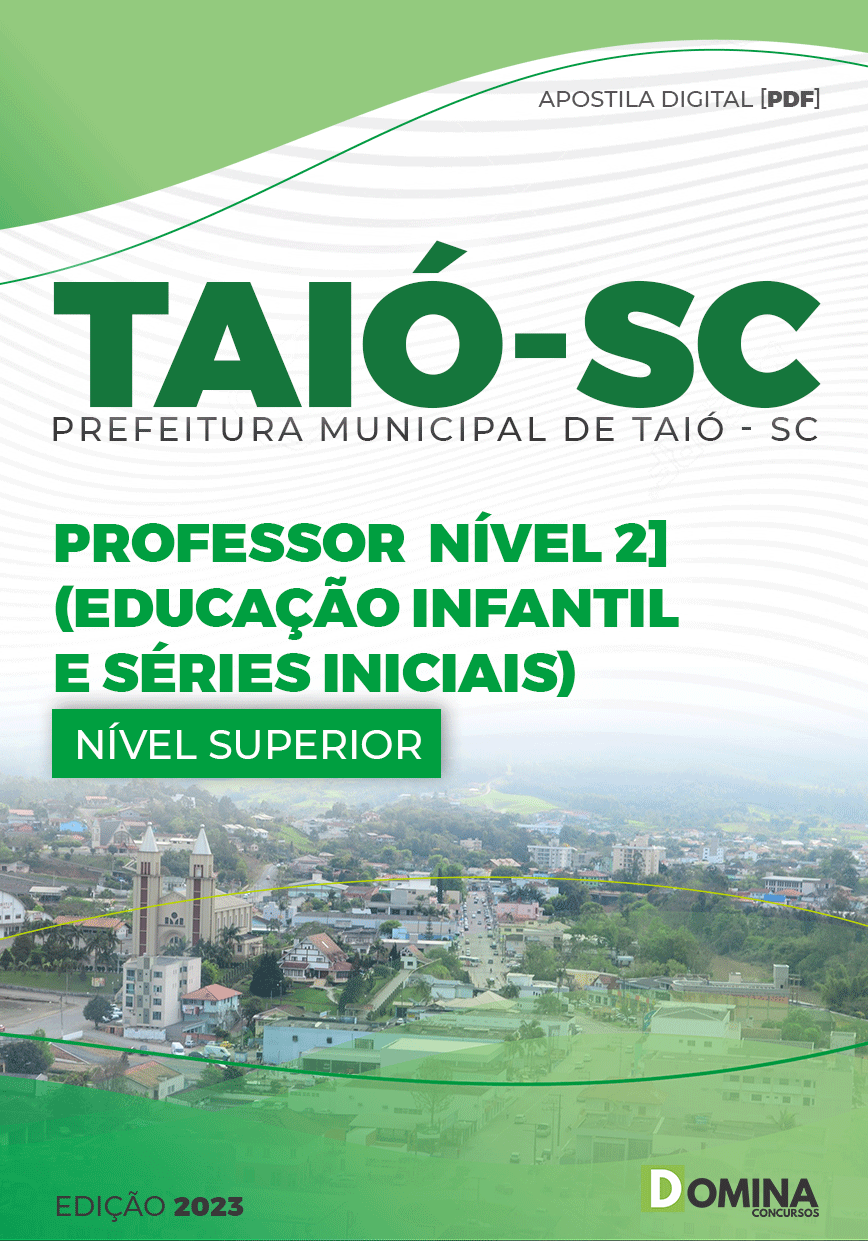 Apostila Concurso Pref Taió SC 2023 Professor Educação Infantil