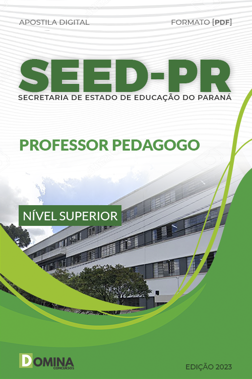Apostila Concurso SEED PR 2023 Professor Pedagogo