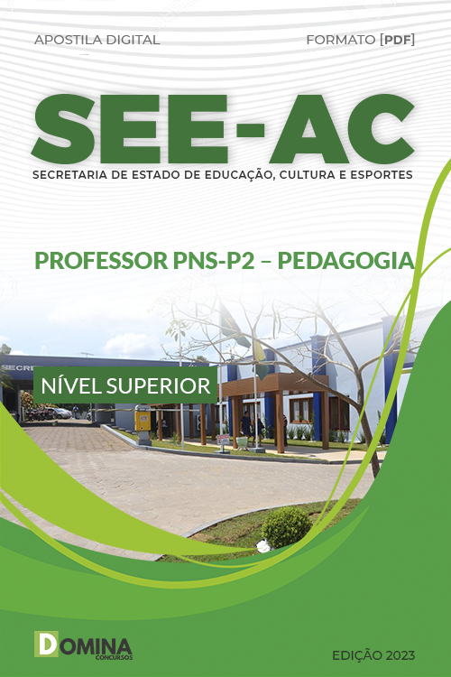 Apostila SEE AC 2023 Professor PNS P2 Pedagogia