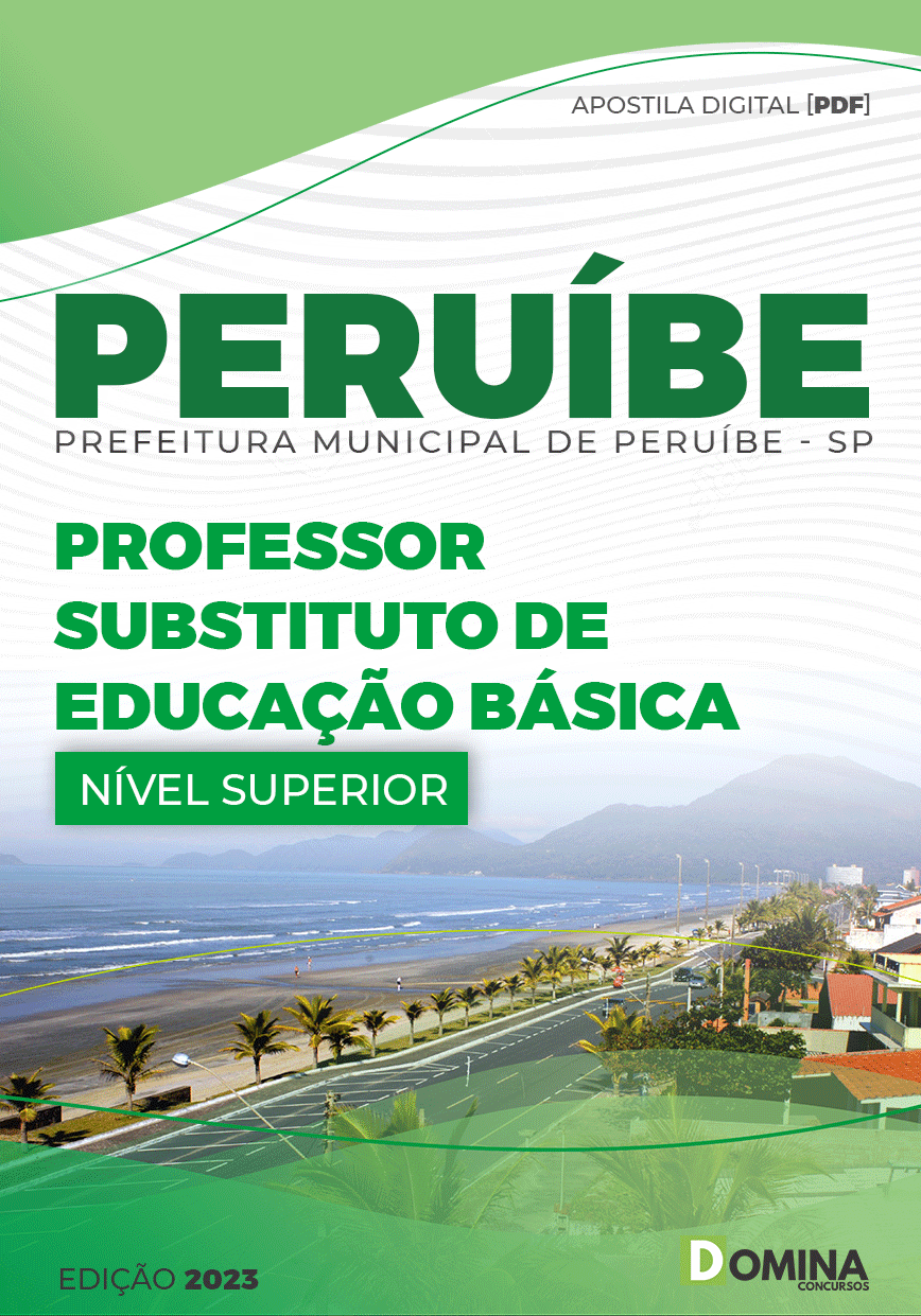 Apostila Pref Peruíbe SP 2023 Professor Substituto Educação Básica II