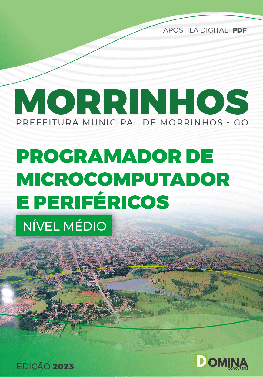 Apostila Pref Morrinhos GO 2023 Programador Microcomputador Periféricos