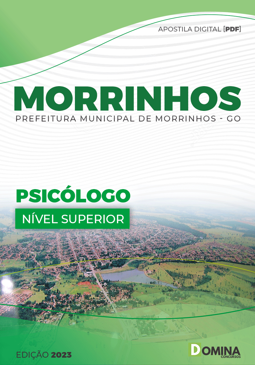 Apostila Concurso Pref Morrinhos GO 2023 Psicólogo